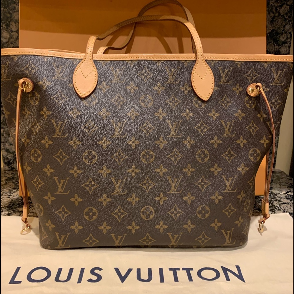 Authentic LV Neverfull MM